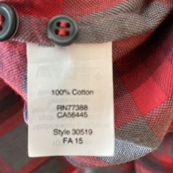 J. Crew Factory The Perfect Plaid Shirt Gray Red - Picture 11 of 12